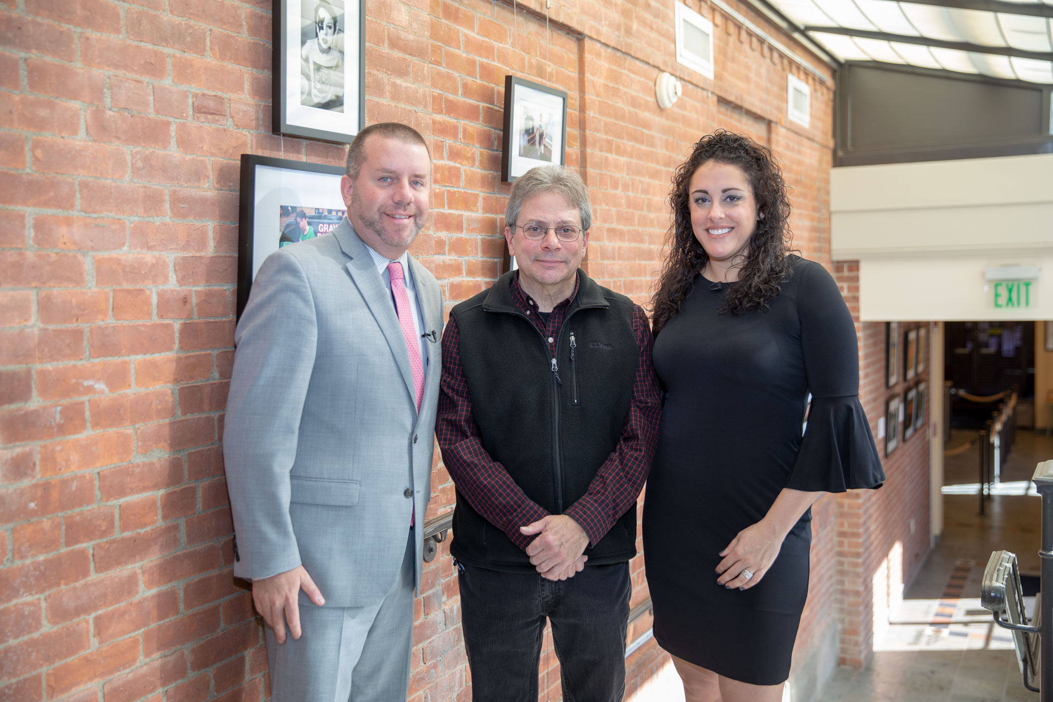 Harvey Silver art exhibit - group photo